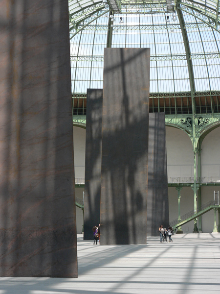 Richard Serra Promenade Paris Grand Palais