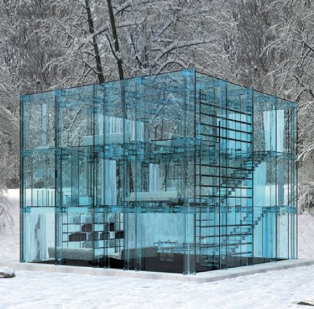 glass concept house