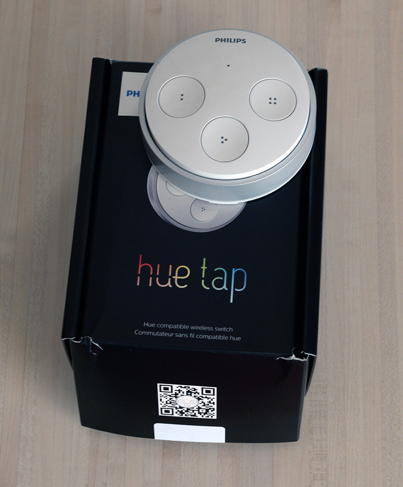 Test Philips Hue Tap : l'interrupteur sans fil, sans pile, sans