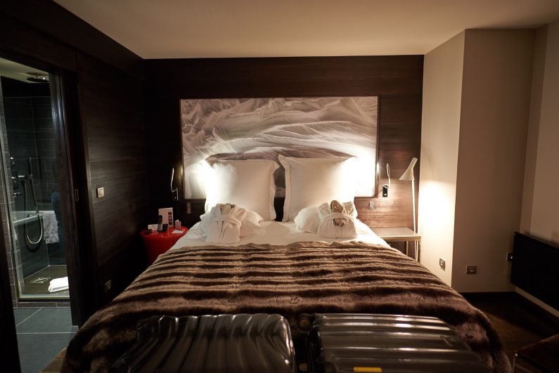 Avenue Lodge hotel luxe val d'Isère avis meilleur design chambre