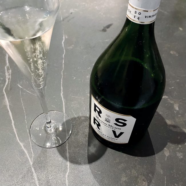 champagne RSRV degustation code parrainage